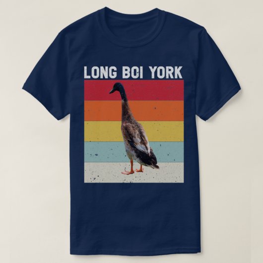 Long Boi York Retro  T-shirt (Design voorkant)