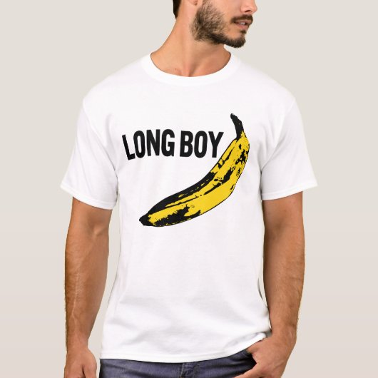 LONG BOY -BANANA- T-SHIRT (Voorkant)