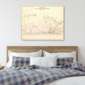 Long Branch, NJ Canvas Afdruk (Insitu (Slaapkamer))