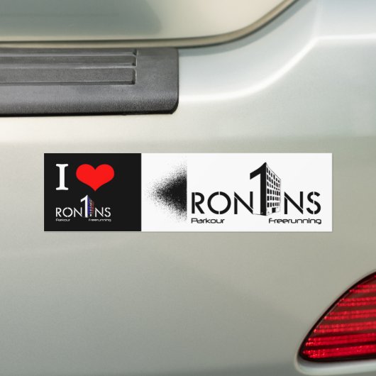 Long Bumper Sicker Bumpersticker (Op auto)