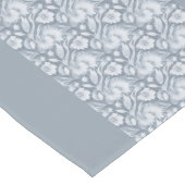 Long Charme élégant : chemin de table gris et blanc (Coin)