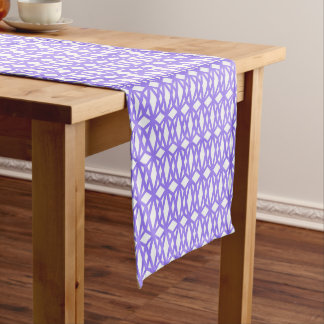 Long Chemin de table à motif diamant