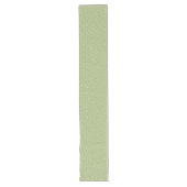 Long Chemin de table à motif géométrique vert clair (Devant)