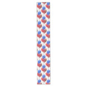 Long Chemin de table - Ballons 4 juillet Petit chemin d (Devant)
