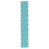 Long Chemin de table Blue Avalanche (Devant)