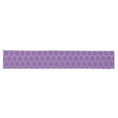 Long Chemin de table Cercles Violets (Horizontal)