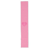 Long Chemin de table coeurs roses romantiques Cadeau de (Devant)