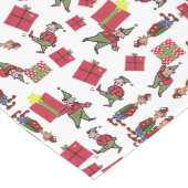 Long Chemin de table de lutins de Noël de Santa (Coin)
