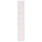 Long Chemin de table élégant avec lettrage pour anniver (Devant)