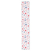 Long Chemin de table - Étoiles du 4 juillet (Devant)