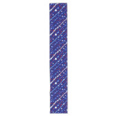 Long Chemin de table - Étoiles du 4 juillet (Devant)