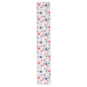 Long Chemin de table - Étoiles du 4 juillet (Devant)