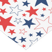 Long Chemin de table - Étoiles du 4 juillet (Coin)