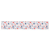 Long Chemin de table - Étoiles du 4 juillet (Horizontal)