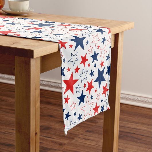 Long Chemin de table - Étoiles du 4 juillet (In Situ)