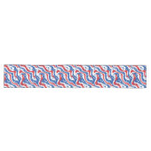 Long Chemin de table - Étoiles du 4 juillet  (Horizontal)