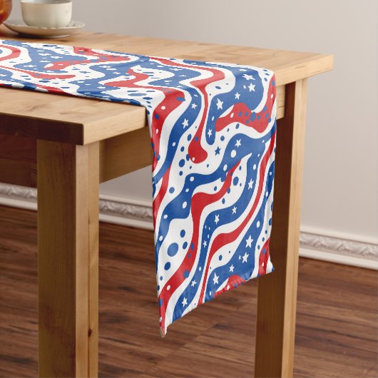 Long Chemin de table - Étoiles du 4 juillet  (In Situ)