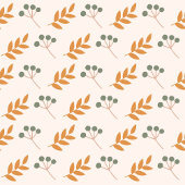 Long Chemin de Table Fleur Pastel 70s Marron Boho Joie