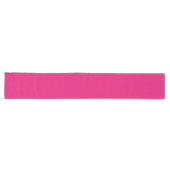 Long Chemin de table fuchsia rose chaud (Horizontal)