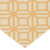 Long Chemin de table motif vitrail orange clair (Coin)