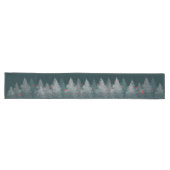 Long Chemin de table Noël rustique hivernal (Horizontal)