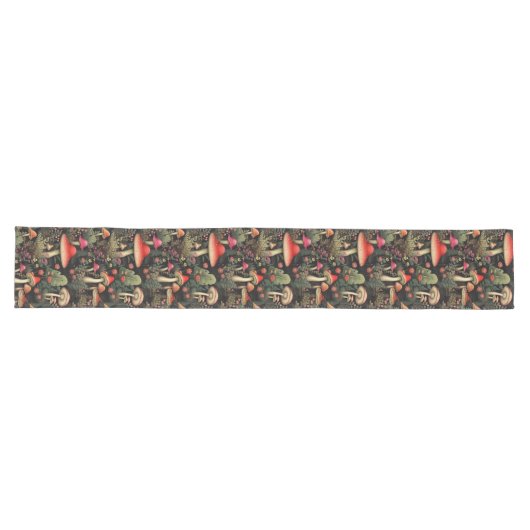 Long Chemin de table rustique charme forestier et champ (Horizontal)
