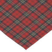 Long Chemin de table - Tartan rouge clan Macpherson (Coin)