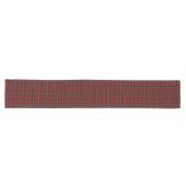 Long Chemin de table - Tartan rouge clan Macpherson (Horizontal)