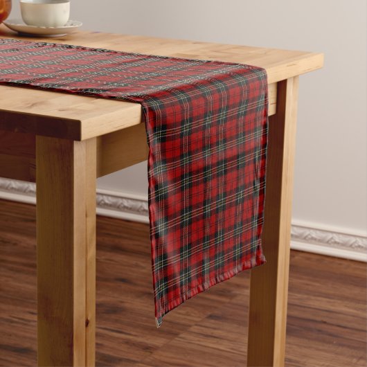 Long Chemin de table - Tartan rouge clan Macpherson (In Situ)