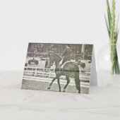 LONG CLEAN LINE WENSKAART BEDANKKAART (Voorkant)