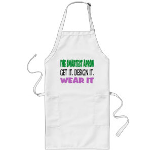 Long Concevez votre propre tablier BBQ