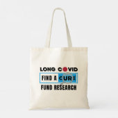 Long Covid - FONDS ONDERZOEK Tote Bag (Achterkant)