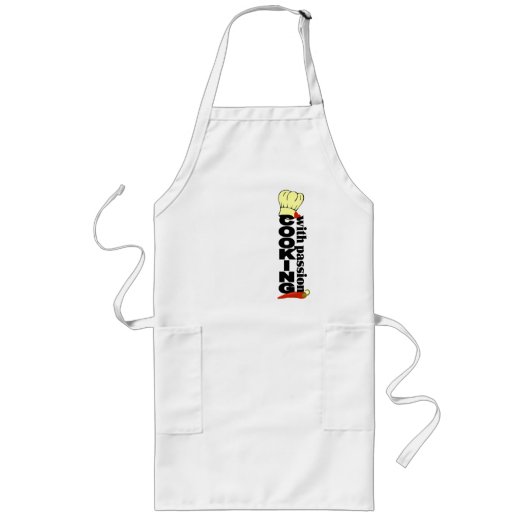 Long Cuisine avec tablier Passion (Devant)