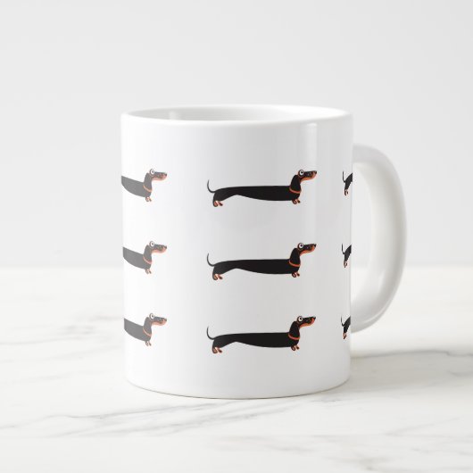 Long Dachshund Mug (Devant droit)