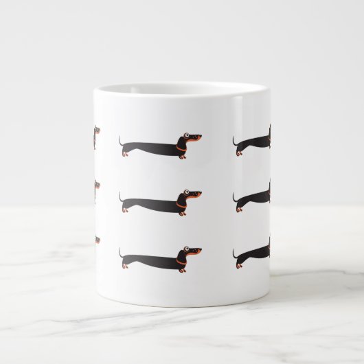Long Dachshund Mug (Devant)