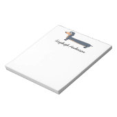 Long Dog - Dachshund Bloc-notes 5,5" x 6" - 40 pag (Tourné)