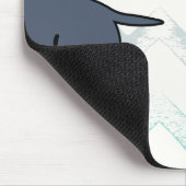 Long Dog Love - Tapis de souris Dachshund (Coin)