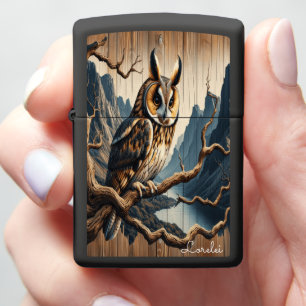 Long-Eared Owl Whispers of the Mountain Owl (De la