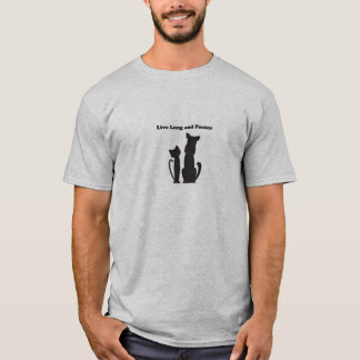 Long et adoptif T-shirt vivant - animaux