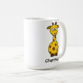 Long giraffe koffiemok (Voorkant rechts)