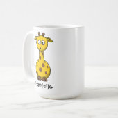 Long giraffe koffiemok (Voorkant links)