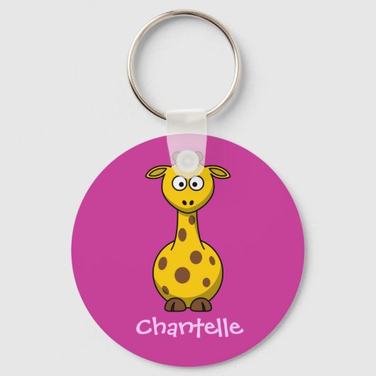 Long giraffe sleutelhanger (Voorkant)