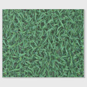 Long Green Grass Texture Cadeaupapier (Vlak)