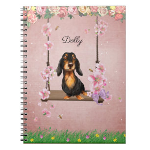 Long Hair Dachshund Photo Book Notitieboek