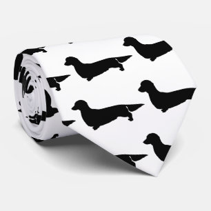 Long Hair Dachshund Stropdas