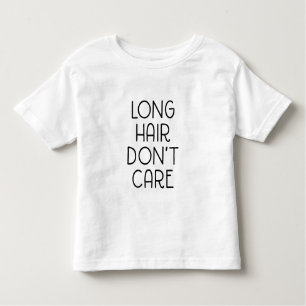 Long Hair geeft Toddler T-Shirt niet