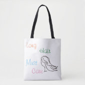 Long Hair Lovers Bag Draagtas (Voorkant)