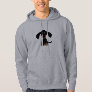 Long Haire Dachshund Puppy Hoodie