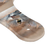 Long Hazard Blue Russian Cat door Shirley Taylor Snijplank (Hoek)