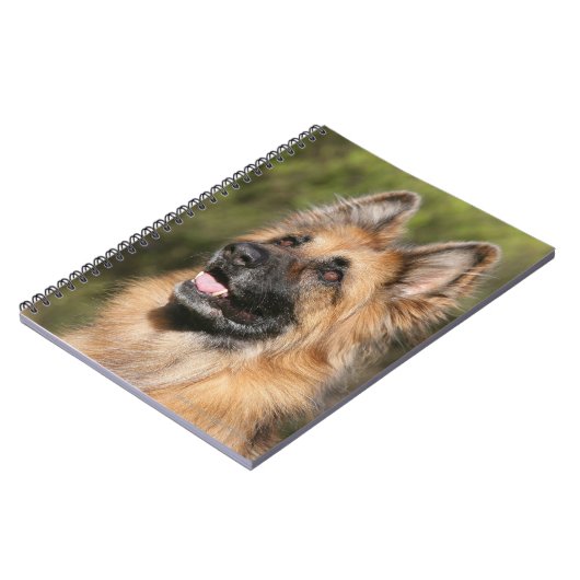 Long Hazard German Shepherd 1 Notitieboek (Linkerzijde)